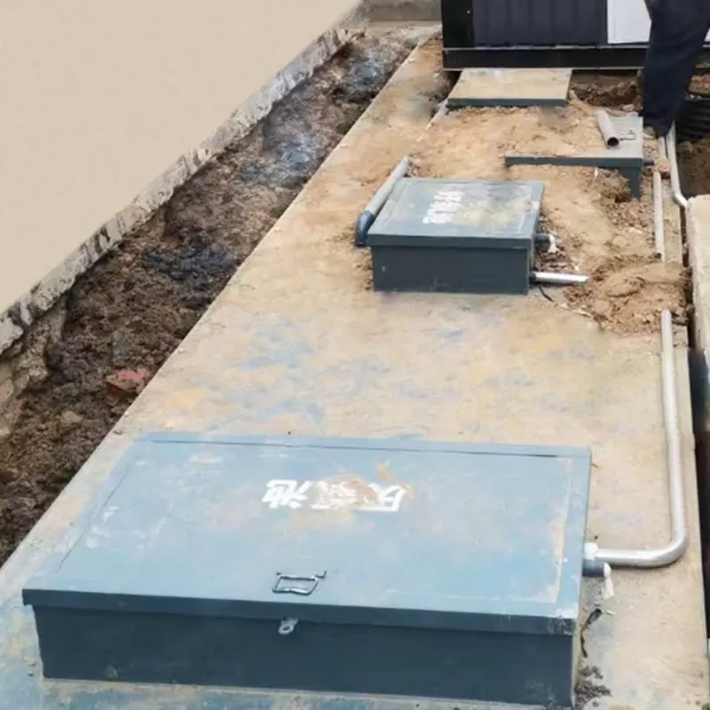 Utrustning för återanvändning av avloppsvatten i samhällen