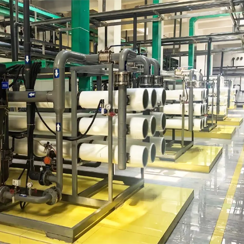 Utrustning för återanvändning av avloppsvatten i kraftindustrin